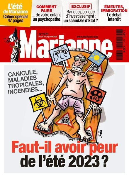 Marianne – 20 juillet 2023 Cover