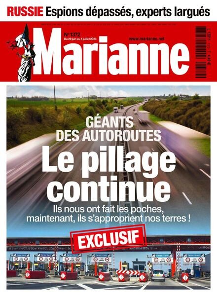 Marianne – 29 juin 2023 Cover