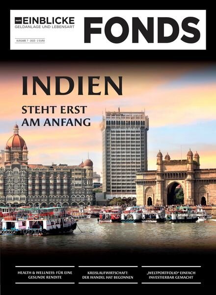 marktEINBLICKE Fonds – 19 Juli 2023 Cover