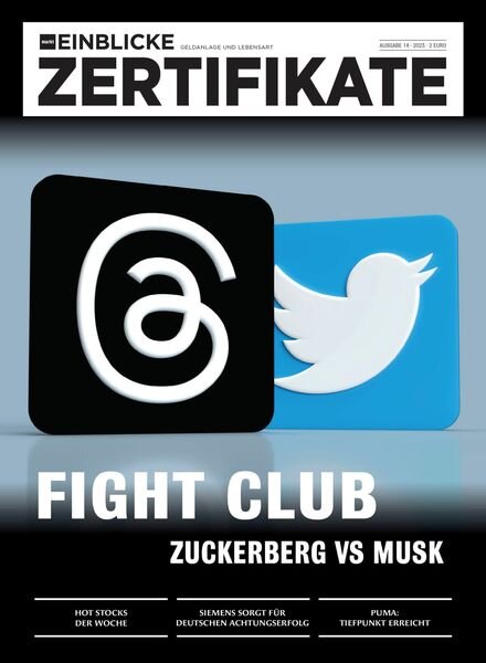 marktEINBLICKE Zertifikate – 12 Juli 2023 Cover