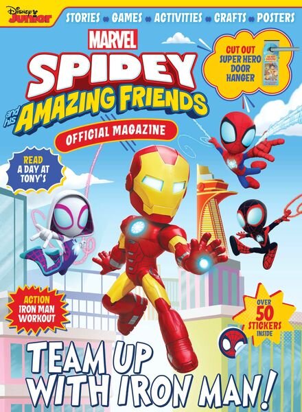 Marvel Spidey and His Amazing Friends Magazine – July 2023 Cover