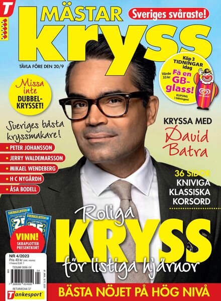 Mastarkryss – 13 juli 2023 Cover