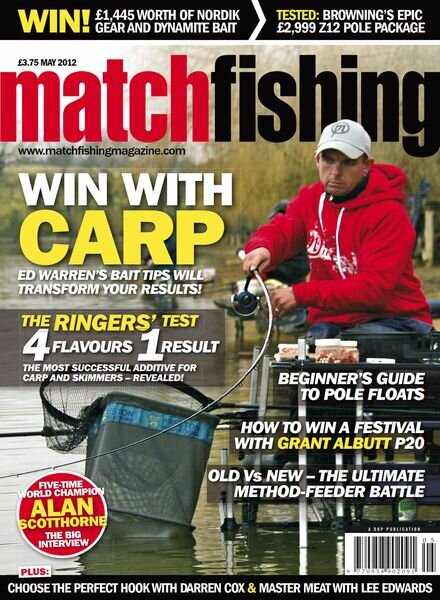 Match Fishing – April 2012 Cover