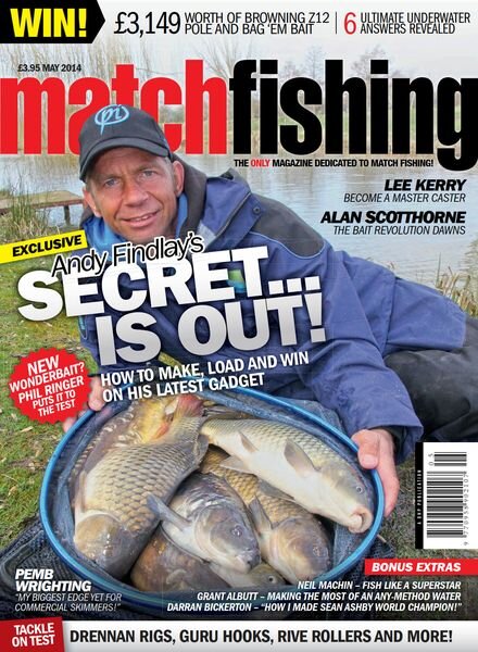Match Fishing – April 2014 Cover