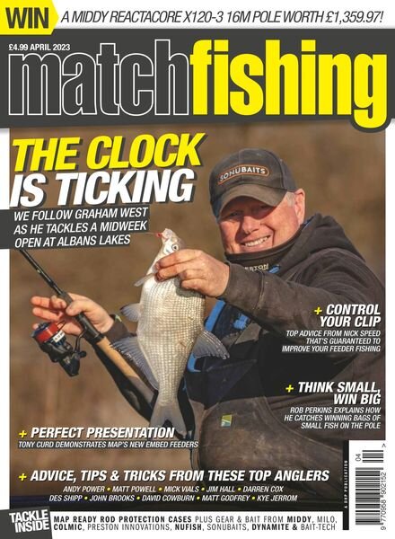 Match Fishing – April 2023 Cover
