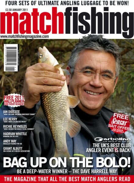 Match Fishing – December 2010 Cover