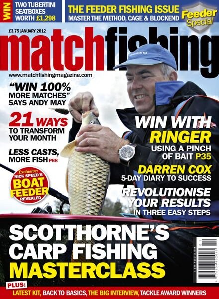 Match Fishing – December 2011 Cover