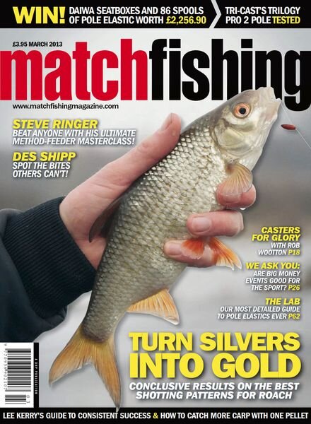 Match Fishing – February 2013 Cover