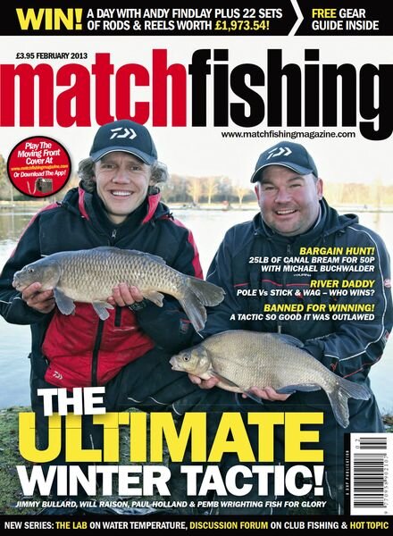 Match Fishing – January 2013 Cover