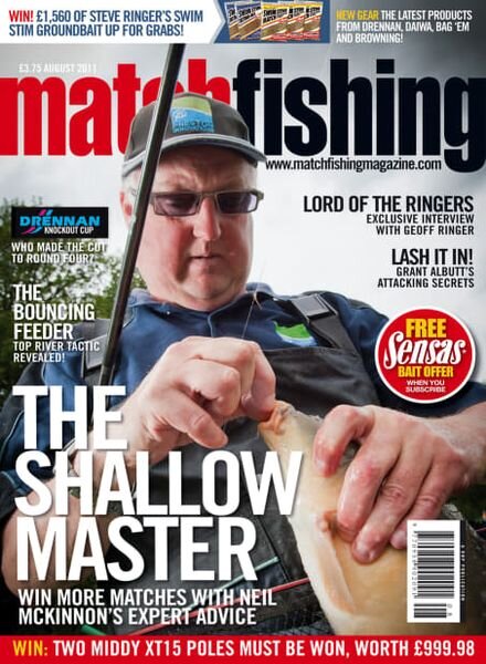 Match Fishing – July 2011 Cover