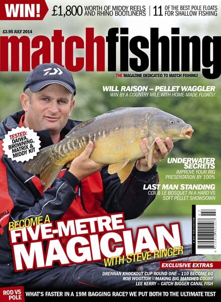 Match Fishing – June 2014 Cover