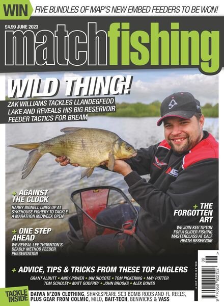 Match Fishing – June 2023 Cover