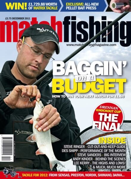 Match Fishing – November 2011 Cover