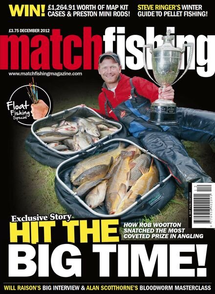 Match Fishing – November 2012 Cover