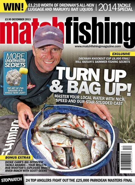Match Fishing – November 2013 Cover
