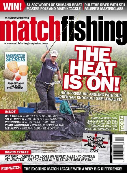 Match Fishing – October 2013 Cover