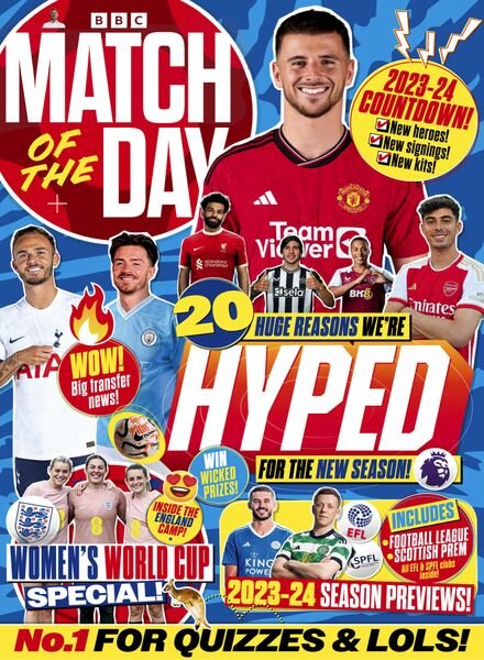 Match of the Day – Issue 683 – 29 July 2023 Cover