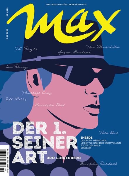 MAX Das Magazin fur Lebensasthetik – August 2023 Cover