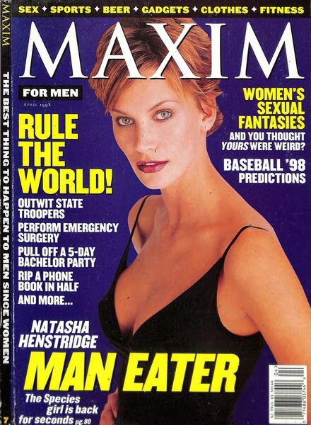 Maxim USA – April 1998 Cover