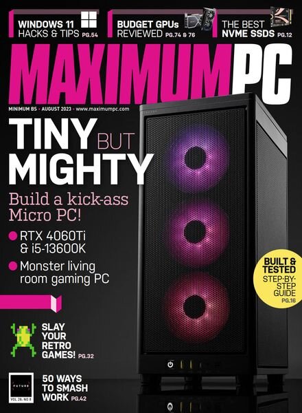 Maximum PC – August 2023 Cover