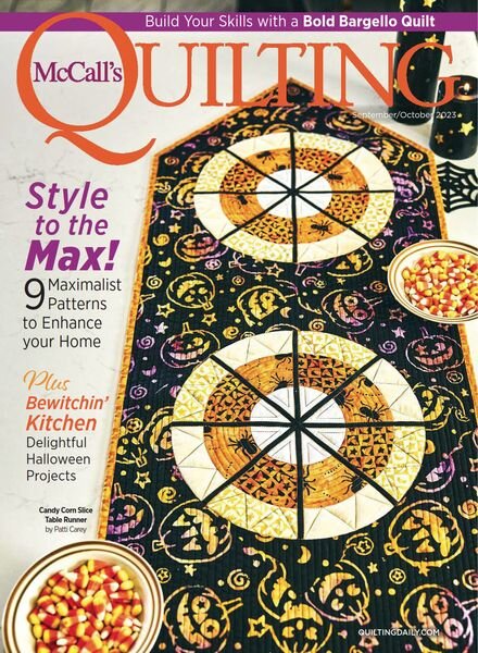 McCall’s Quilting – September-October 2023 Cover