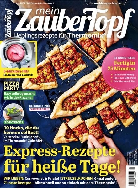 mein ZauberTopf – Juli 2023 Cover