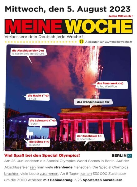 Meine Woche – 05 Juli 2023 Cover
