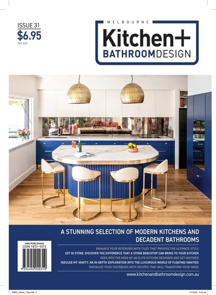 Melbourne Kitchen + Bathroom Design – July 2023 Cover