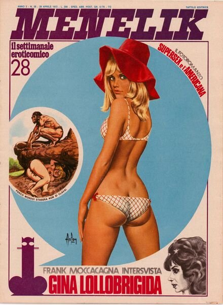 Menelik – N 28 – 28 Aprile 1972 Cover