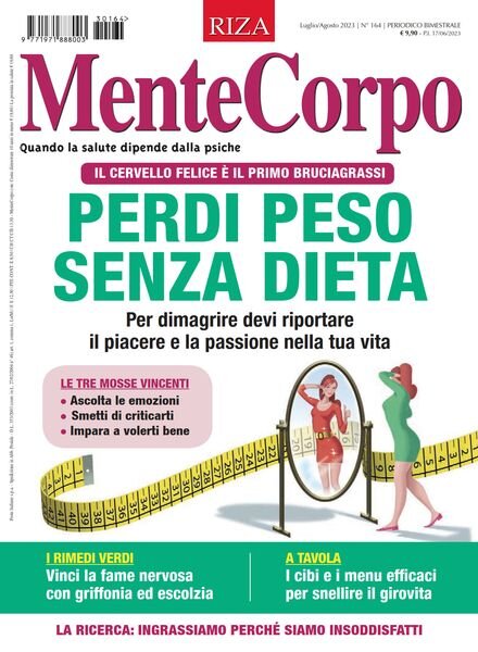 MenteCorpo – Luglio-Agosto 2023 Cover