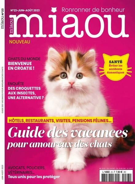 Miaou – Juin-Aout 2023 Cover