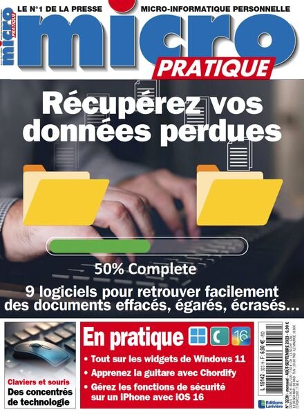 Micro Pratique – Aout-Septembre 2023 Cover
