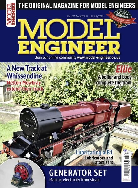 Model Engineer – 14 July 2023 Cover