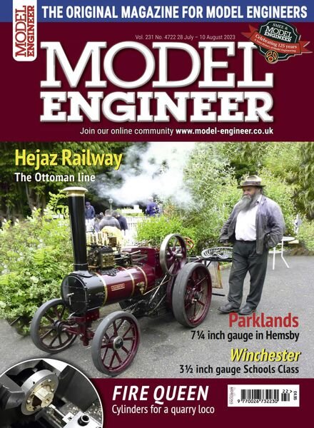 Model Engineer – Issue 4722 – 28 July 2023 Cover
