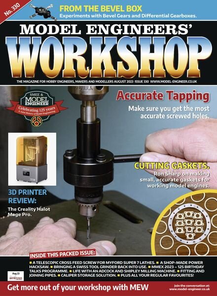 Model Engineers’ Workshop – August 2023 Cover