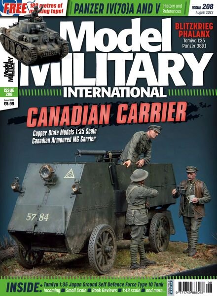 Model Military International – Issue 208 – August 2023 Cover