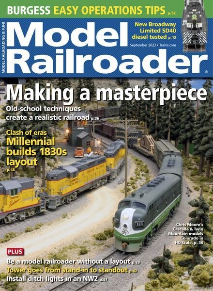 Model Railroader – September 2023 Cover