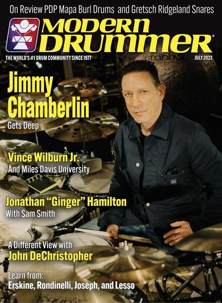 Modern Drummer Magazine – July 2023 Cover