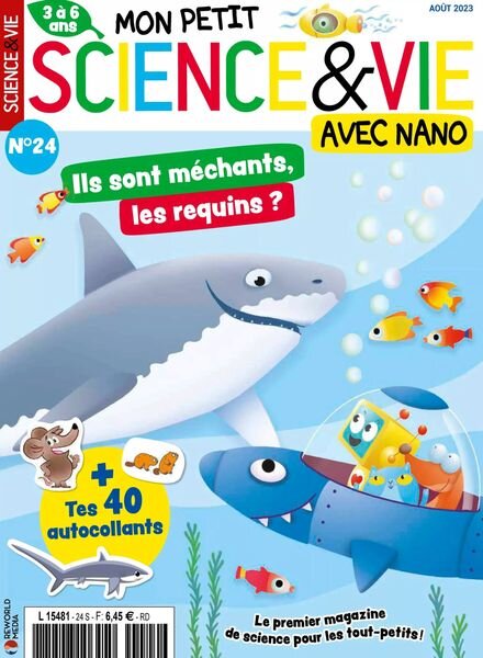 Mon petit Science & Vie avec Nano – Aout 2023 Cover