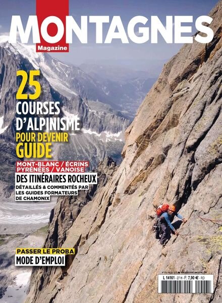 Montagnes Magazine – juillet 2023 Cover