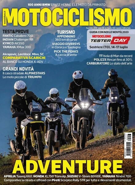 Motociclismo Italia – 01 luglio 2023 Cover