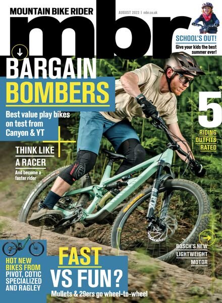 Mountain Bike Rider – August 2023 Cover