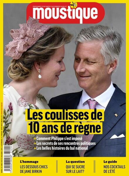 Moustique Magazine – 19 Juillet 2023 Cover