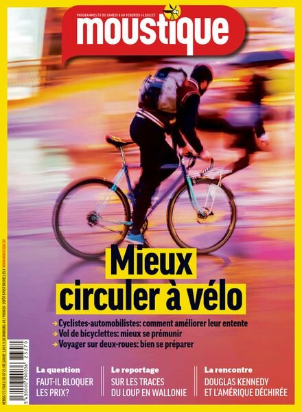 Moustique Magazine – 5 Juillet 2023 Cover