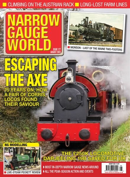 Narrow Gauge World – Issue 17 – August 2023 Cover
