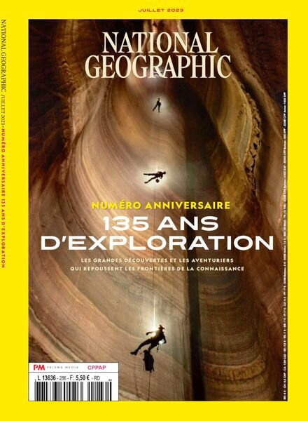 National Geographic France – Juillet 2023 Cover