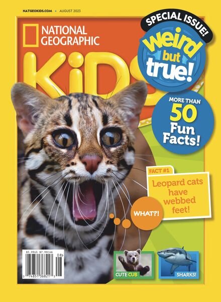 National Geographic Kids USA – August 2023 Cover
