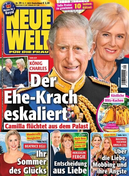 Neue Welt – 12 Juli 2023 Cover