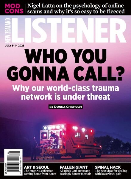 New Zealand Listener – July 08 2023 Cover