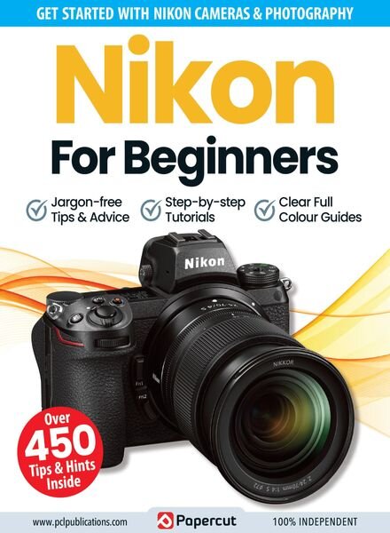 Nikon For Beginners – July 2023 Cover